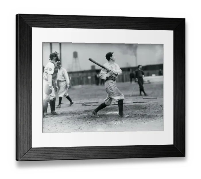 Framed Print : Rabbit Maranville in Batting Action Framed Print : Rabbit Maranville in Batting Action