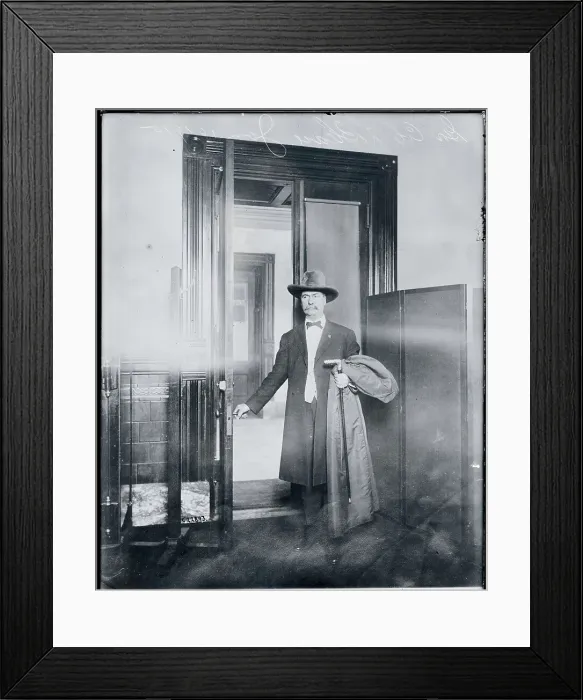 Framed Print : Portrait of Cole L. Blease