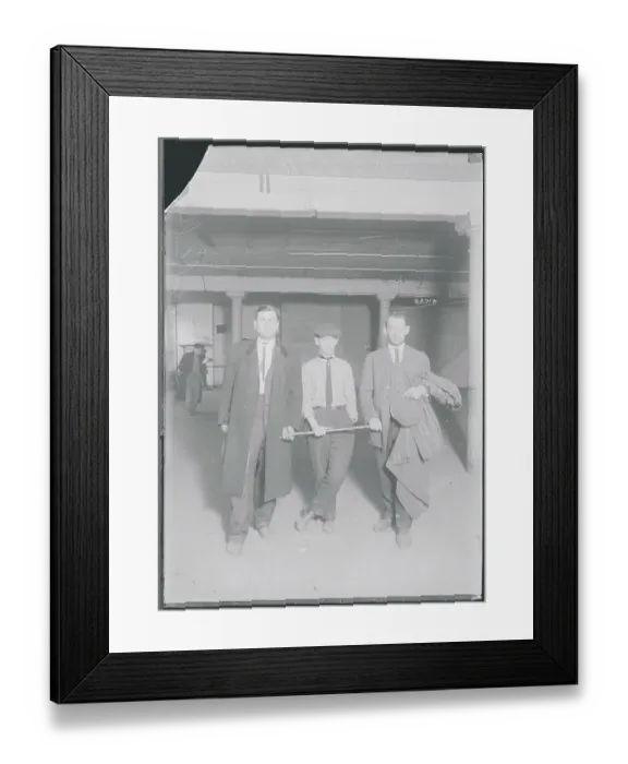 Framed Print : Hoboes Posing in Their Hotel Framed Print : Hoboes Posing in Their Hotel