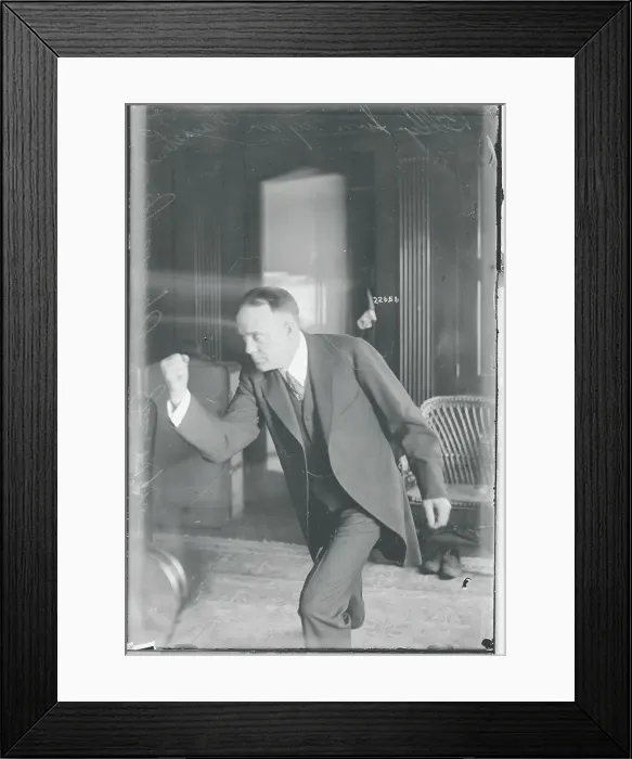 Framed Print : Preacher Demonstrating His Style Framed Print : Preacher Demonstrating His Style
