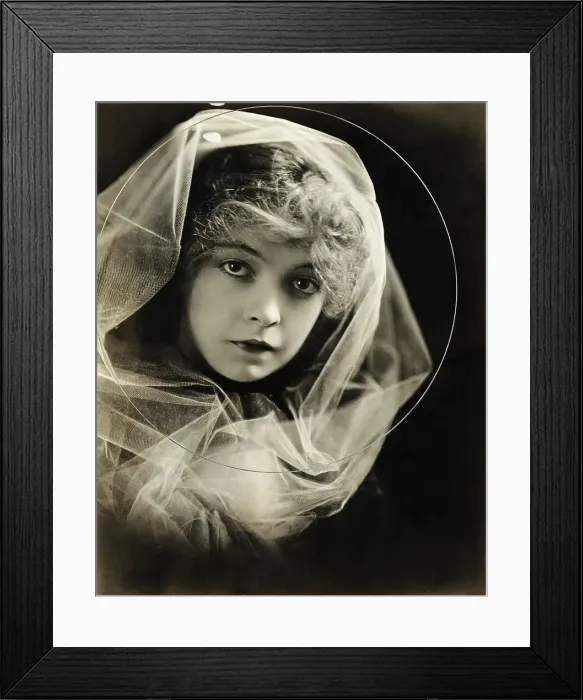 Framed Print : Portrait of Lillian Gish Framed Print : Portrait of Lillian Gish