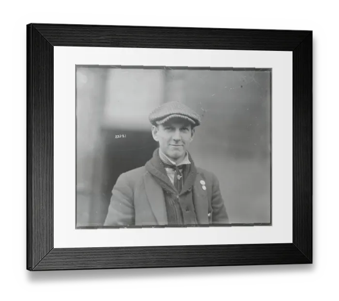 Framed Print : Hobo Smiling For His Portrait Framed Print : Hobo Smiling For His Portrait