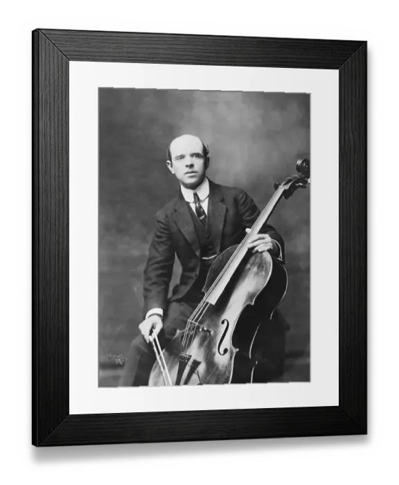 Framed Print : Cellist Pablo Casals Framed Print : Cellist Pablo Casals