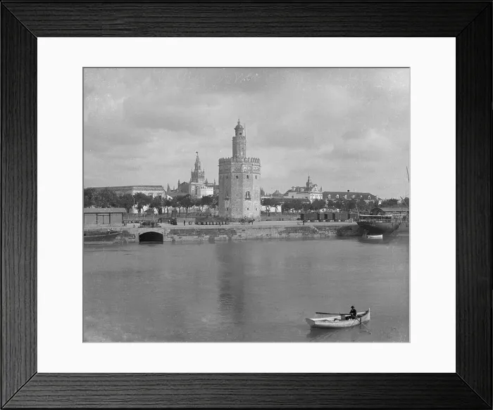Framed Print : Golden Tower of Seville Framed Print : Golden Tower of Seville