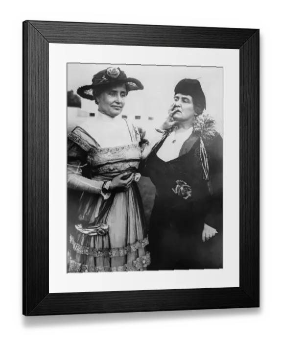 Framed Print : Helen Keller and Anne Sullivan Framed Print : Helen Keller and Anne Sullivan