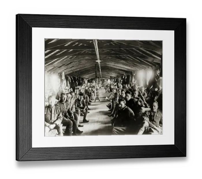 Framed Print : United States Army Sitting in Barracks Framed Print : United States Army Sitting in Barracks