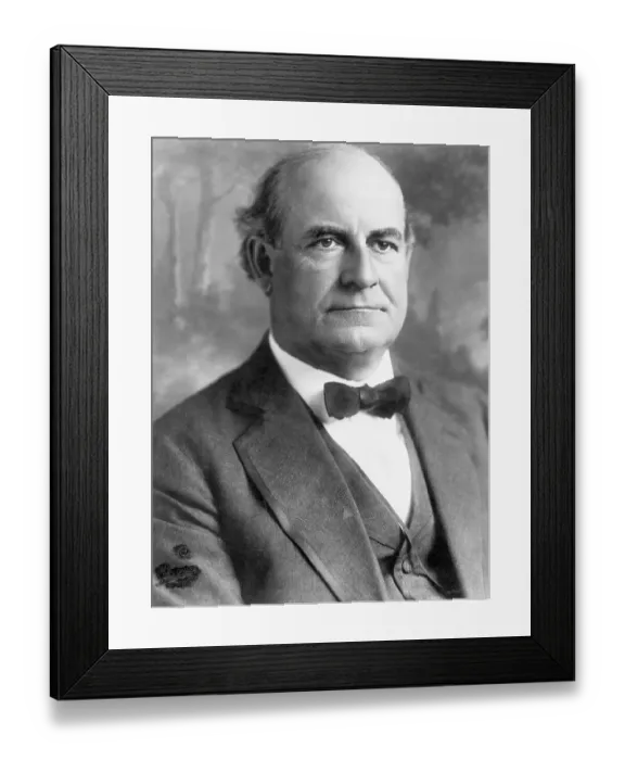 Framed Print : Lawyer and Political Leader William Jennings Bryan Framed Print : Lawyer and Political Leader William Jennings Bryan