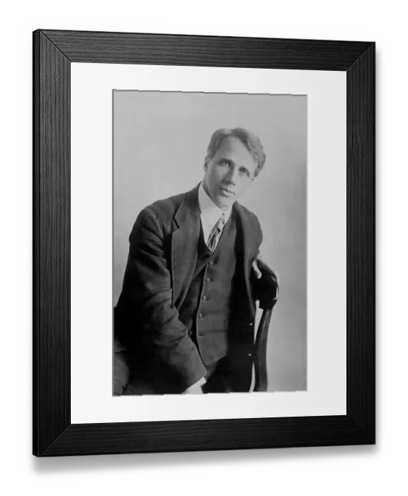 Framed Print : Poet Robert Frost Framed Print : Poet Robert Frost