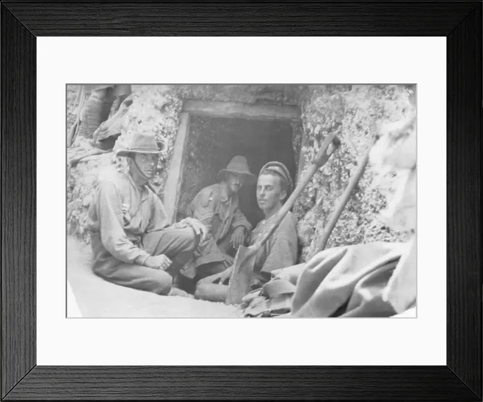 Framed Print : Australian Soldiers at Gallipoli Framed Print : Australian Soldiers at Gallipoli