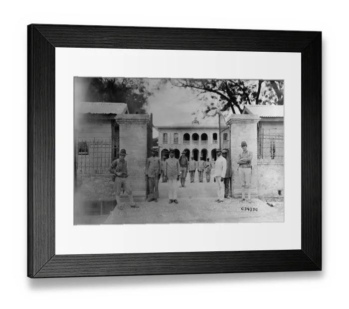 Framed Print : United Stated Occupation Of Haiti Framed Print : United Stated Occupation Of Haiti