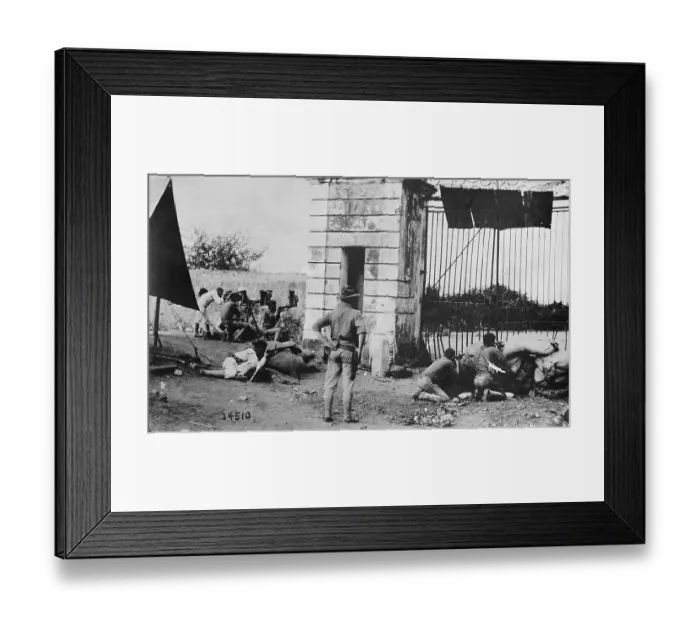 Framed Print : American Marines In Haiti In 1915 Framed Print : American Marines In Haiti In 1915