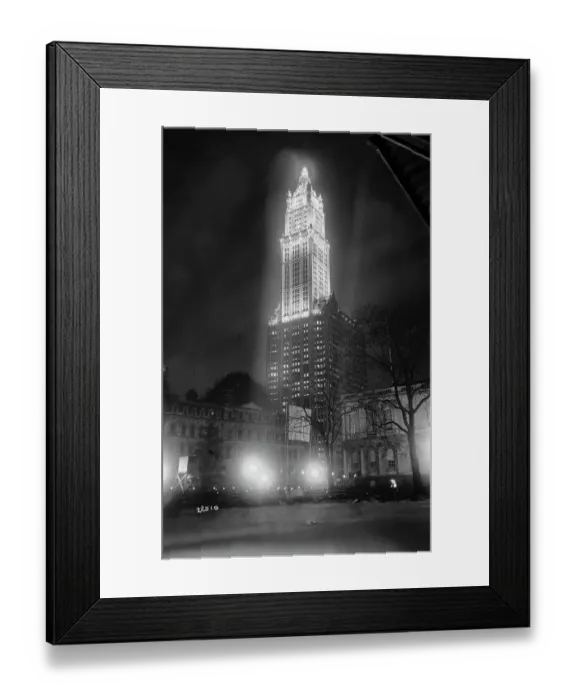 Framed Print : The Woolworth Building Framed Print : The Woolworth Building