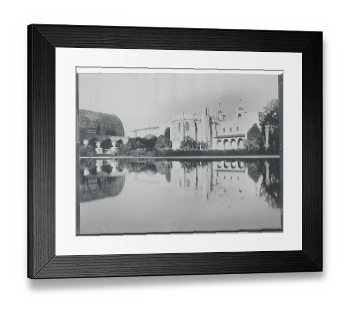 Framed Print : San Diego Expo Site Framed Print : San Diego Expo Site