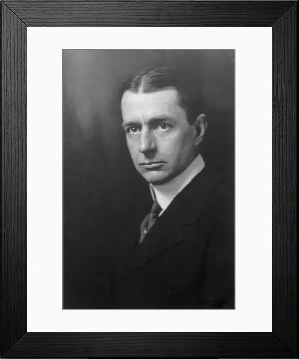 Framed Print : Portrait of Benjamin Strong Jr Framed Print : Portrait of Benjamin Strong Jr