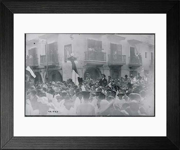 Framed Print : Carranza Forces Entering Vera Cruz Framed Print : Carranza Forces Entering Vera Cruz