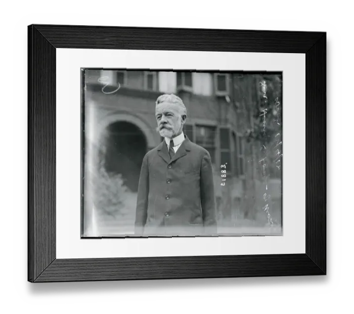 Framed Print : Portrait of Henry Cabot Lodge