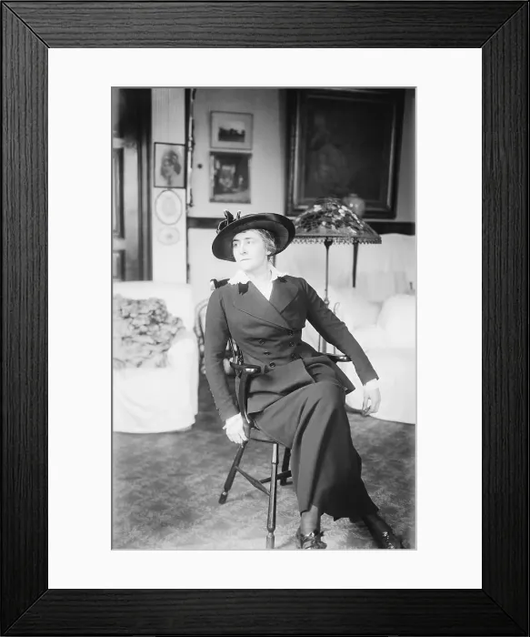 Framed Print : Philanthropist Anne Morgan Framed Print : Philanthropist Anne Morgan