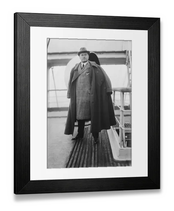 Framed Print : Portrait of Charles Michael Schwab