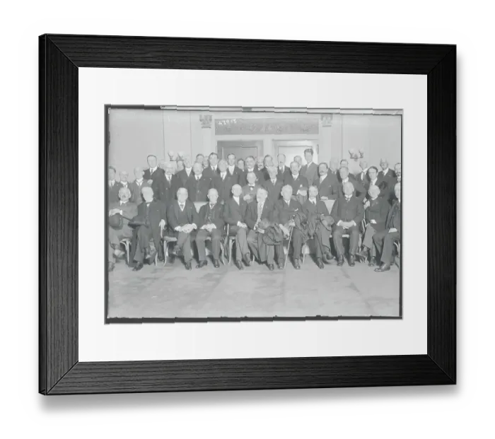 Framed Print : Members of Academy of Arts and Letters