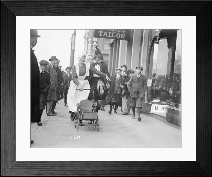 Framed Print : Hazing of Harvard Freshman Framed Print : Hazing of Harvard Freshman