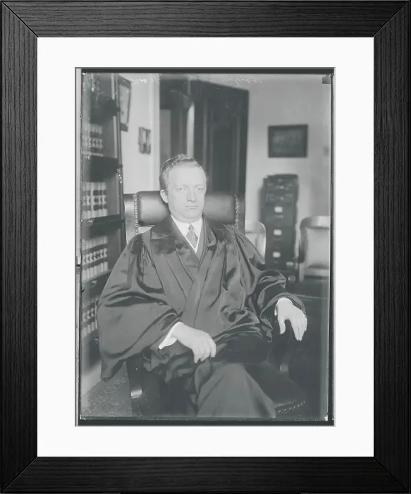 Framed Print : Portrait of Judge Louis D. Gibbs Framed Print : Portrait of Judge Louis D. Gibbs