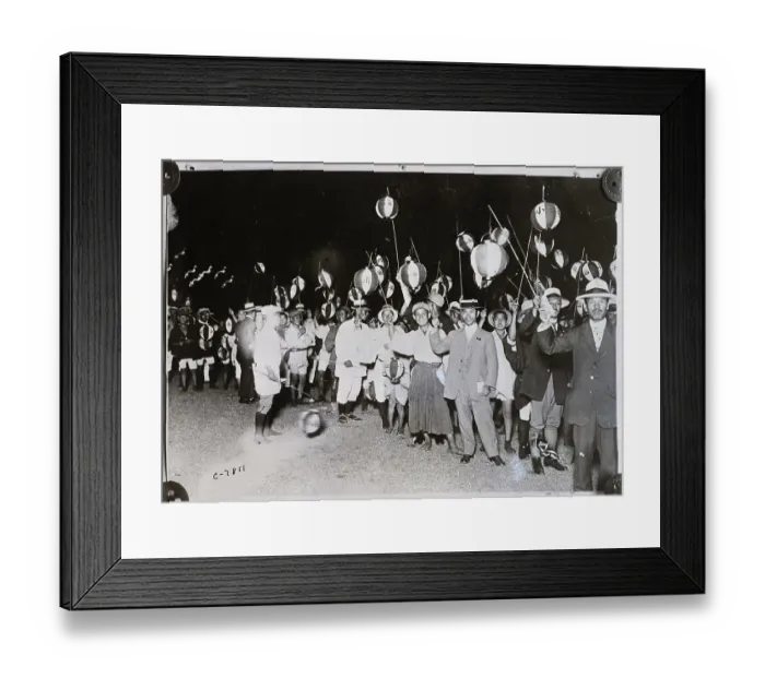 Framed Print : Lantern Procession, People Holding Lante Framed Print : Lantern Procession, People Holding Lante