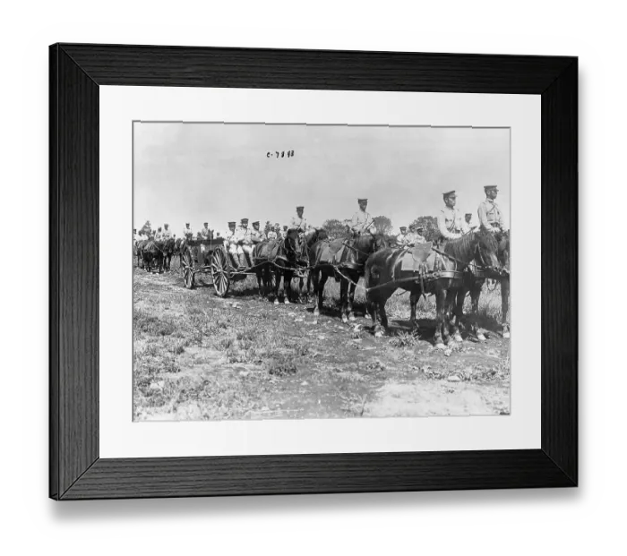 Framed Print : Japanese Troops on Horseback Framed Print : Japanese Troops on Horseback