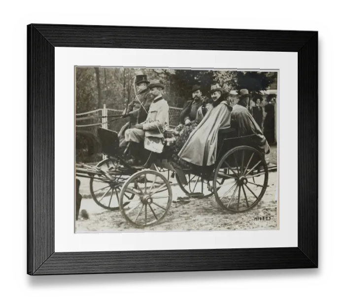 Framed Print : Emperor William II En Route to Hunt Framed Print : Emperor William II En Route to Hunt