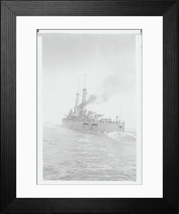 Framed Print : U.S. Battleship New York Framed Print : U.S. Battleship New York