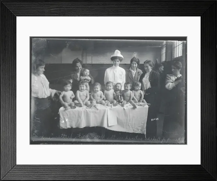 Framed Print : Babies Entering Contest Framed Print : Babies Entering Contest