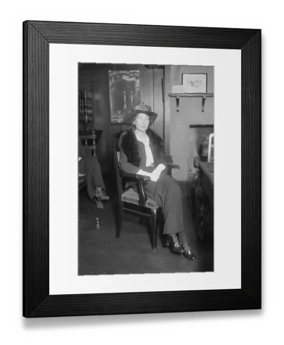 Framed Print : Portrait of Suffragette Christabel Pankhurst Framed Print : Portrait of Suffragette Christabel Pankhurst