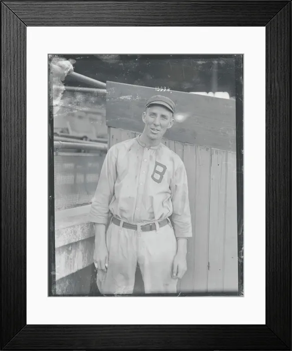 Framed Print : Portrait of Hank Gowdy Framed Print : Portrait of Hank Gowdy