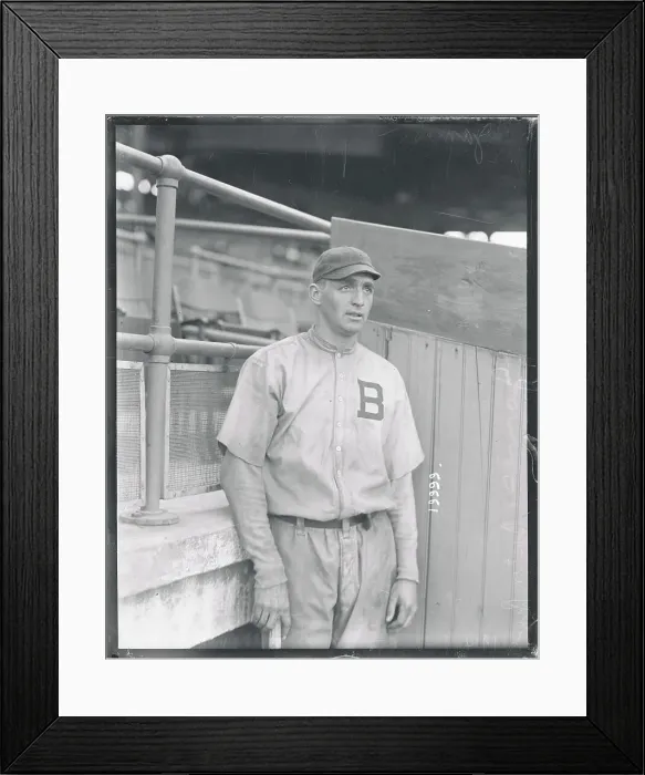 Framed Print : Portrait of Bill James
