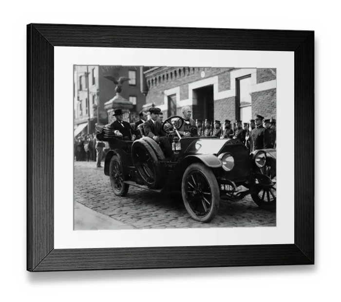 Framed Print : Thomas Edison and Secretary Josephus Daniels Touring Navy Yard Framed Print : Thomas Edison and Secretary Josephus Daniels Touring Navy Yard