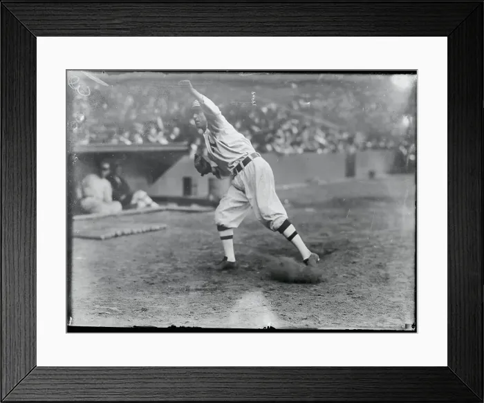 Framed Print : Eddie Plank in Strenuous Action Framed Print : Eddie Plank in Strenuous Action