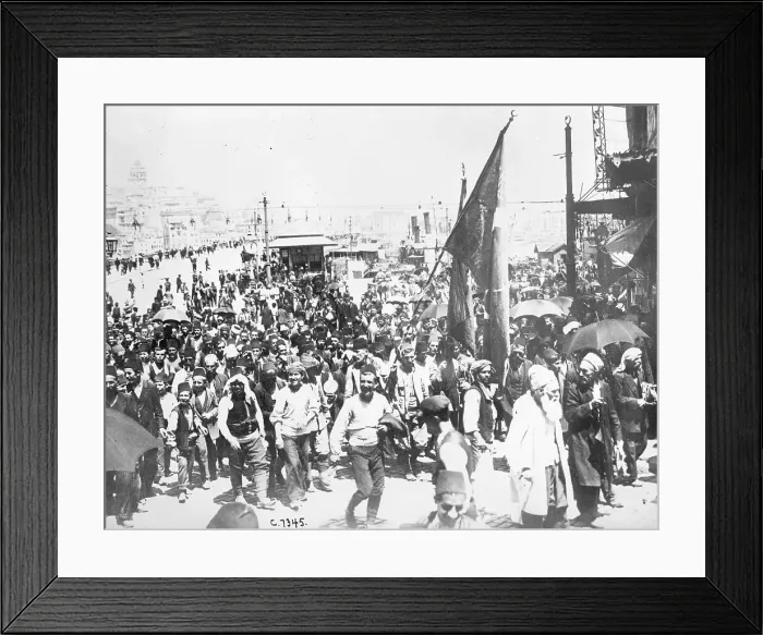 Framed Print : Mobilization Of Turkish Troops / Constanti Framed Print : Mobilization Of Turkish Troops / Constanti