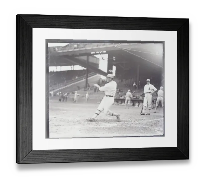Framed Print : Wally Schang Swinging Bat Framed Print : Wally Schang Swinging Bat