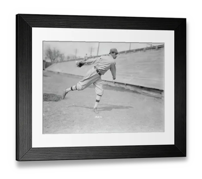 Framed Print : Chief Bender Pitching Framed Print : Chief Bender Pitching