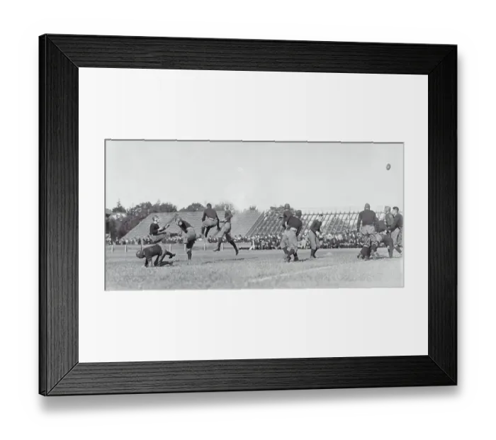 Framed Print : Rutgers and Princeton Football Game Framed Print : Rutgers and Princeton Football Game
