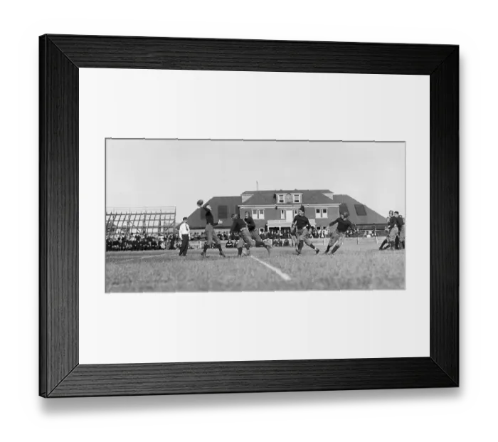 Framed Print : Rutgers Football Player Against Princeton Framed Print : Rutgers Football Player Against Princeton