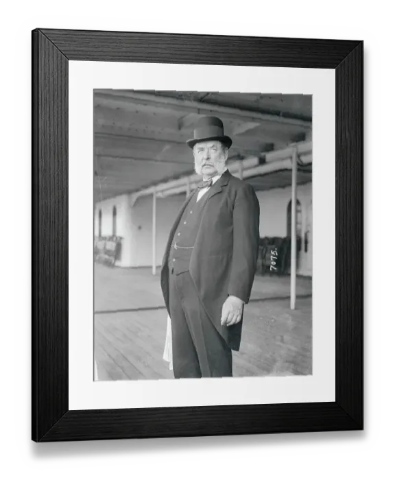 Framed Print : Philanthrophist George F. Baker Framed Print : Philanthrophist George F. Baker