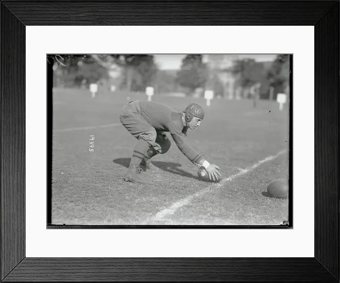 Framed Print : West Point Player Goodman Passing Ball Framed Print : West Point Player Goodman Passing Ball