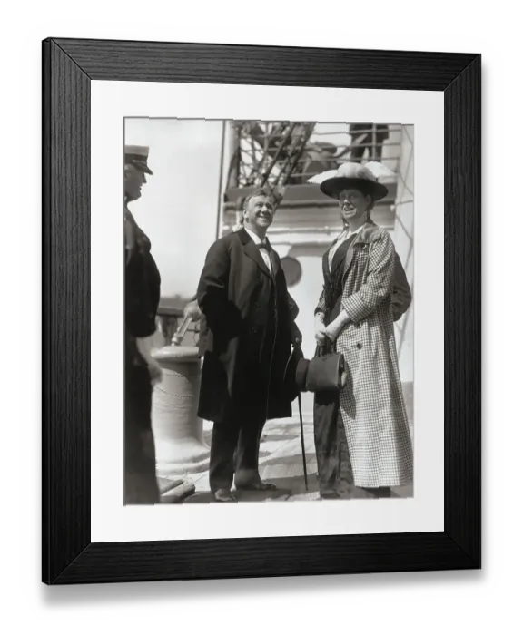 Framed Print : Josephus Daniels and Mabel Boardman Framed Print : Josephus Daniels and Mabel Boardman