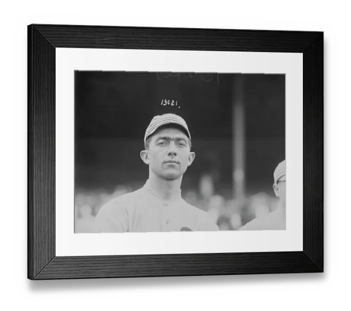 Framed Print : Portrait of Frank Baker Framed Print : Portrait of Frank Baker