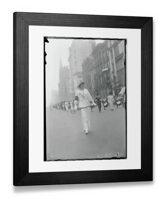 Framed Print : Portia Willis Leading Protesters Framed Print : Portia Willis Leading Protesters