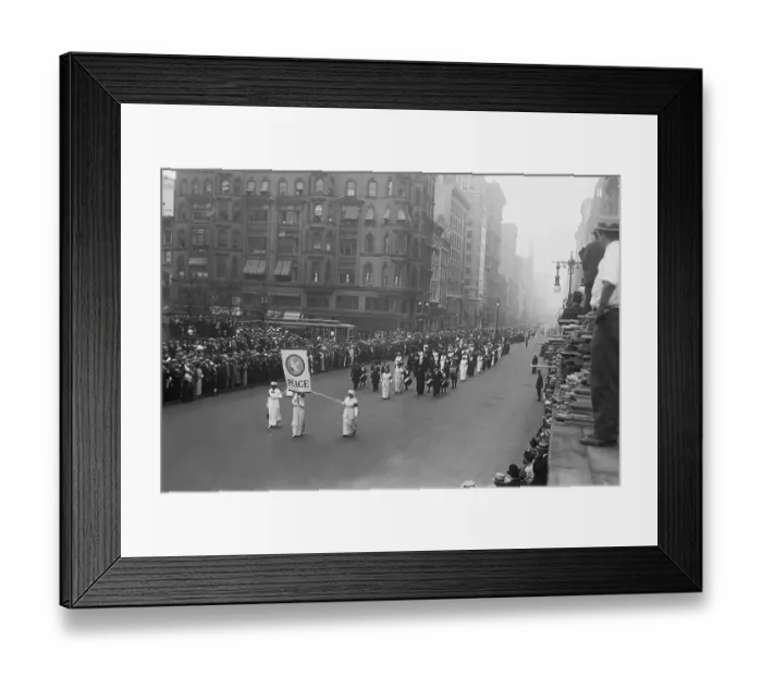 Framed Print : Peace Parade Framed Print : Peace Parade
