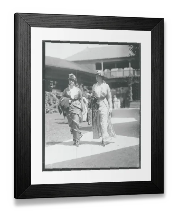 Framed Print : Women Socialites Together Framed Print : Women Socialites Together