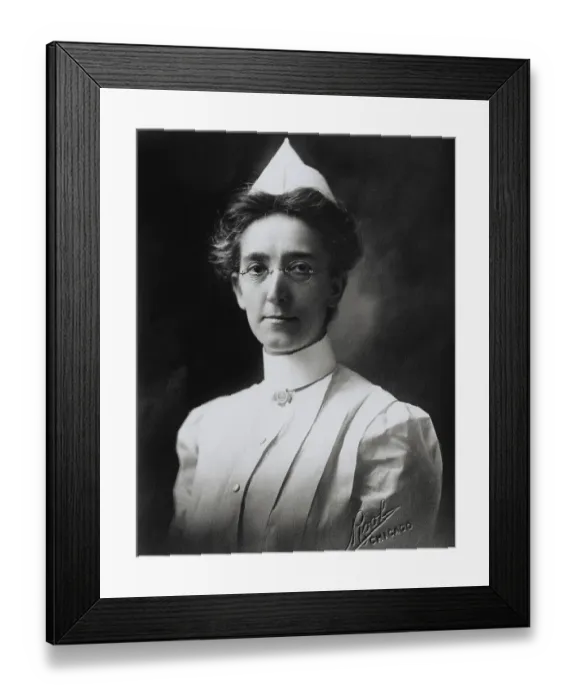 Framed Print : Portrait of Red Cross Nurse Helen Scott May Framed Print : Portrait of Red Cross Nurse Helen Scott May