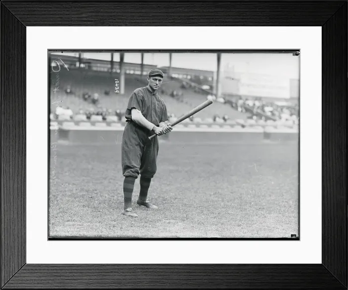 Framed Print : Butch Schmidt Holding Baseball Bat Framed Print : Butch Schmidt Holding Baseball Bat