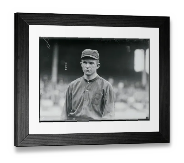 Framed Print : Red Smith Posing in Uniform Framed Print : Red Smith Posing in Uniform